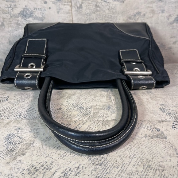 PRADA Nylon Leather Trimmed Tessuto Shouder Bag - Picture 7 of 16